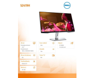Dell 23,8'' S2419H 210-APCT Srebrny - 1460147 - zdjęcie 2